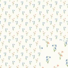 Pretty Bluebells Spring Floral Pattern Printable Background