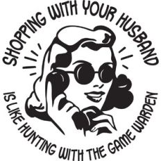 Shopping with your husband