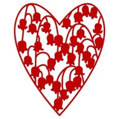 Bluebells Heart