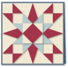 Card Solitude Patchwork Block