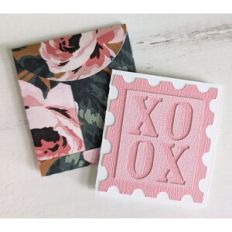 xoxo stamp card and envelope