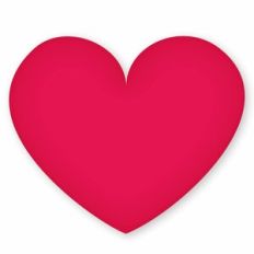 Simple plump heart