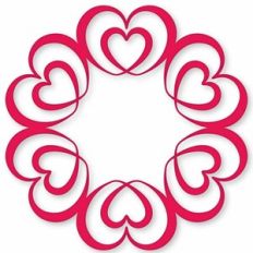 infinite hearts wreath