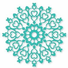 heart doily
