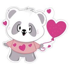 Valentines Panda