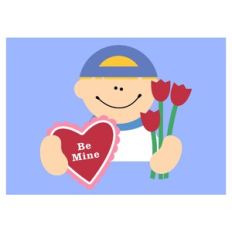Be Mine Boy Card