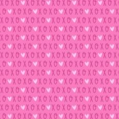 Valentine's Day XOXO Printable Pattern
