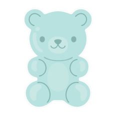 Teal Gummy Bear