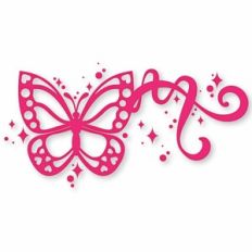 Butterfly flourish