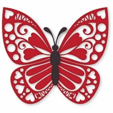 flourished butterfly