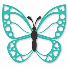 hearts butterfly