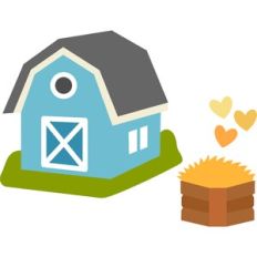barn and straw