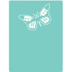 butterfly outline journaling card