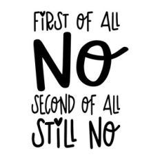 First of all no, second of all still no