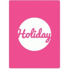 holiday 3 x 4 journaling card