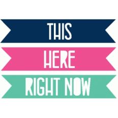 set of 3 right now word tags