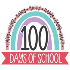 100 Days of School Rainbow