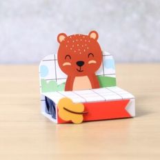 2 Chocolates Packaging Bear