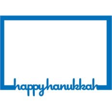 frame: Happy Hanukkah
