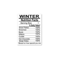 Winter Bar Code