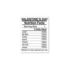 Valentine's Day Bar Code