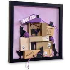 Peekaboo Kitties Shadow Box