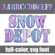 Snow Depot Color Font