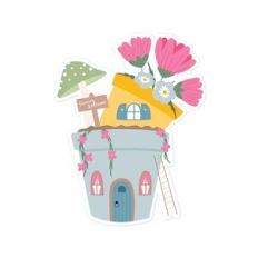 Potted Fairy House