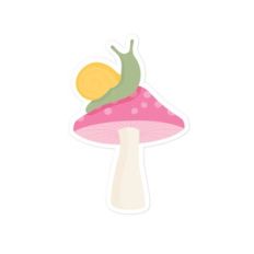 Snail and Mushroom
