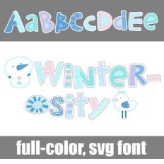 Winter-osity Color Font