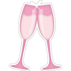 Wine / Champagne glasses Love
