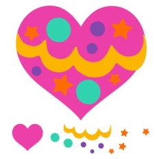 Build A Valentine Heart Decoration Activity Set