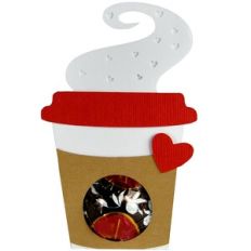Valentine Coffee or Tea? Tummy Candy Holder