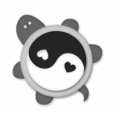 Yin Yang Heart Turtle