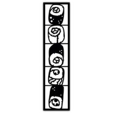 Japanese Sushi Bookmark
