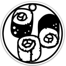 Sushi Gift Tag