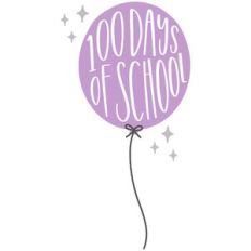 100 Days of School Balloon