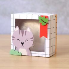 Square candy box
