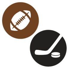 Football and Hockey Icons