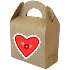 Tall Gable Box with Heart