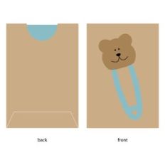Boy Diaper Pin Gift Card Holder