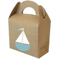 Tall Gable Box with Sailboat