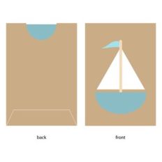 Sailboat Gift Card Holder