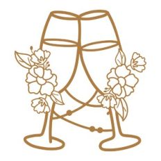 Toasting Champagne Glasses