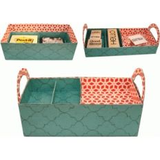 3d divided stacking box tray