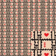 Black Heart Pasta Paper