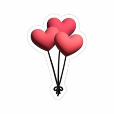 Heart balloons