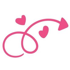 Arrow with Hearts