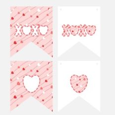 Valentine's Pennant PC 14