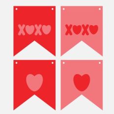 Valentine's Pennant PC 10